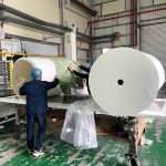 湿巾原材料工厂 - 实惠中国粘胶涤纶水刺无纺布