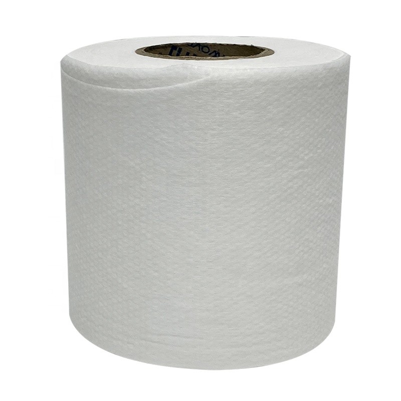 水刺无纺布生产商 - 热销40克粘胶涤纶全交叉卷