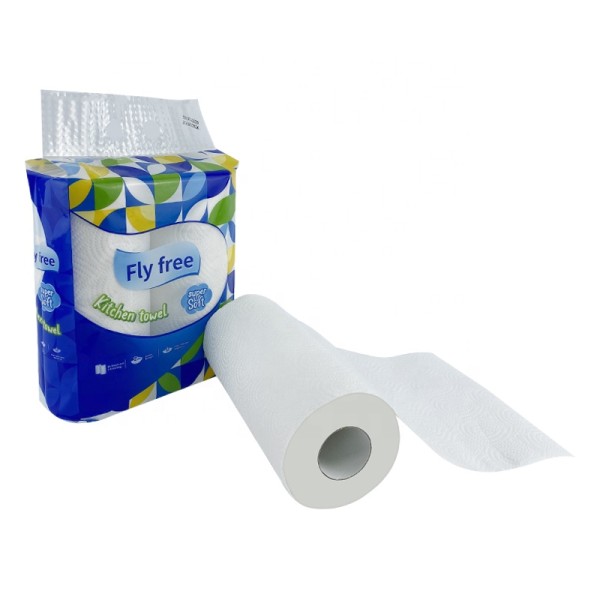 厨房纸巾生产商 - 热销印花吸油2层木浆