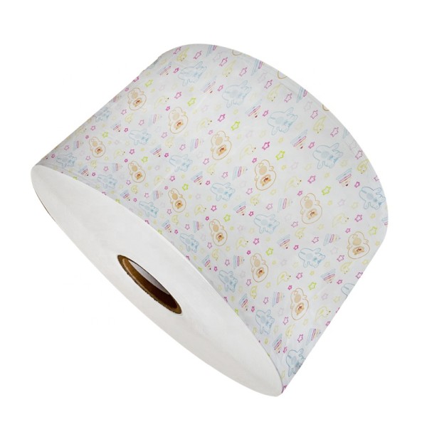 无纺布复合底膜工厂 - 热销柔软透气用于纸尿裤原材料