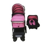 Baby Stroller Manufacturer - Carbon Fiber New Simple Aluminum Foldable Rockers Pram Tricycle
