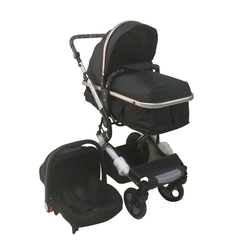 Baby Stroller Manufacturer - Carbon Fiber New Simple Aluminum Foldable Rockers Pram Tricycle