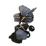 Baby Stroller Manufacturer - Carbon Fiber New Simple Aluminum Foldable Rockers Pram Tricycle