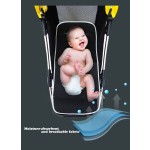 Baby Stroller Manufacturer - China Ultra Compact Off-road Foldable 3 in 1 Pram Manufacturer