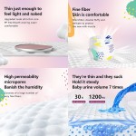 婴儿纸尿裤厂家 - EVERNICE厂家价优质棉柔3D防漏透气