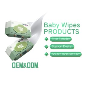 Baby Wipes Manufacturer - Disposable Cotton Fiber Biodegradable 99% Pure Water Antibacterial Soft
