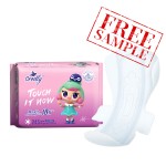 卫生护垫厂家 - 100%有机棉超薄高吸收透气翼型