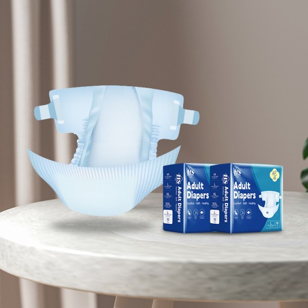 成人拉拉裤厂家 - 大号XL拉拉裤一次性印花布透气棉柔