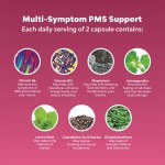 OEM/ODM Vegan Chaste Berries Capsules Vitamin B & Magnesium Supplement for Adult Women Organic PMS Relief and Balance