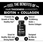 2022 Own-Brand Biotin Capsules for Hair Nail Skin Growth Vitamin Collagen Keratin Supplement Pills for Adults Children 32/60