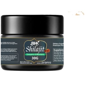 OEM/ODM Hot Selling 50g/30g Pure Himalayan Organic Shilajit Resin Rich in Trace Minerals and Vitamins Supports Immunity System