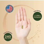 OEM/ODM Berberine Supplement Ceylon Cinnamon Hydrochloride Capsules Healthy Glucose Metabolism for Adults Beauty Products