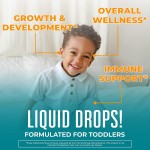 OEM Customizable Organic Multivitamin Drops Private Label Health Supplement for Adults and Toddlers Oral Liquid Dosage