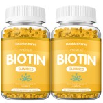 OEM/ODM Organic Collagen Biotin Gummies Skin Whitening Vitamins Jelly Candy Natural Hair Care Beauty Products in Bottle Packing