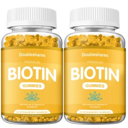 OEM/ODM Organic Collagen Biotin Gummies Skin Whitening Vitamins Jelly Candy Natural Hair Care Beauty Products in Bottle Packing