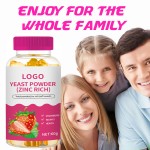 OEM/ODM Strawberry Flavored Gummy Vitamins Rich in Zinc and Trace Elements Power Adult Friendly Yeast