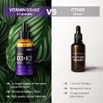 OEM/ODM Premium Dietary Supplement Vitamin D3+K2 Capsules Immune-Boosting Beauty Product for Adults