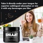 High Quality 30G Van Organic Shilajit Resin Pure Himalayan Fulvic Acid for Healthy Diet Bottle Packaging Active Vitamin