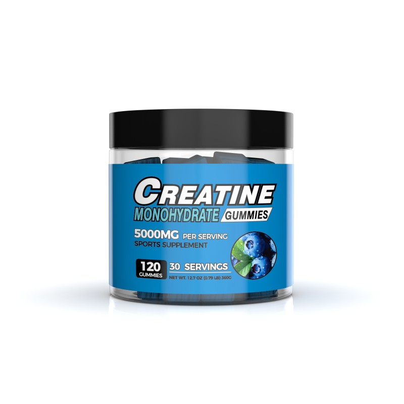 OEM Creatine Monohydrate Gummies Per Serving Strength and Muscle Builder for Men and Women