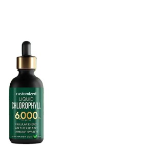 Organic Vegan Chlorophyll Drops Herbal Supplements in Oral Liquid Dosage for Adults but Not for Pregnant Women