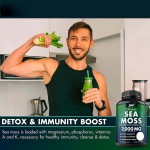 OEM Factories Offer Immunity Vegan Pills Supplement Organic Seamoss Capsules Natural Private Label Healthcare Supplement