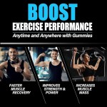 OEM Creatine Monohydrate Gummies Per Serving Strength and Muscle Builder for Men and Women