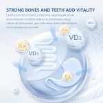 Private Label Custom Logo Collagen Capsules Skin Whitening Drops Vitamin D3 + K2 Beauty Products for Adults & Pregnant Women