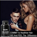 2022 Own-Brand Biotin Capsules for Hair Nail Skin Growth Vitamin Collagen Keratin Supplement Pills for Adults Children 32/60