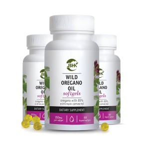 OEM High Quality Dietary Supplement Wild Oregano Oil Softgels Capsules High-Carvacrol Vitamins for Adults