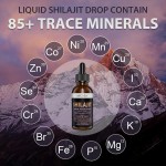 OEM/ODM Himalayan Shilajit Supplements Oral Liquid Drops Natural Resin Rich in Minerals Fulvic Acid Magnesium Zinc for Adults