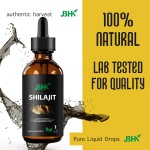 Private Label Shilajit Drops Fulvic Acid Beverage for Adults Oral Liquid Dosage