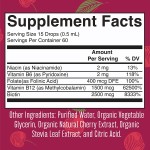 OEM Private Label Vegan B Complex Drops Custom Logo Health Supplement for Adults Oral Liquid Dosage Not Applicable for Children