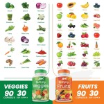 OEM Customized Best Selling Super Vitamin Fruit and Vegetable Capsules Top Healthcare Supplement on the Market