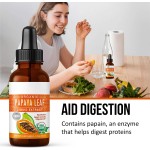 Organic Papaya Leaf Extract 30ml Drops Platelet Support Immune Digestive Aid Beauty Capsules for Everyone Except Pregnant Women