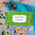 宠物湿巾工厂 - OEM厂家价食品级无纺布狗