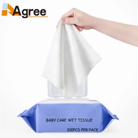 Baby Wet Wipes Factory - Free Sample Wholesale No Addition Custom Nature