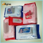 婴儿湿巾工厂 - 批发100片私模99%水