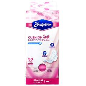 卫生巾生产商 - Bodyform优质OEM批发超薄翼型