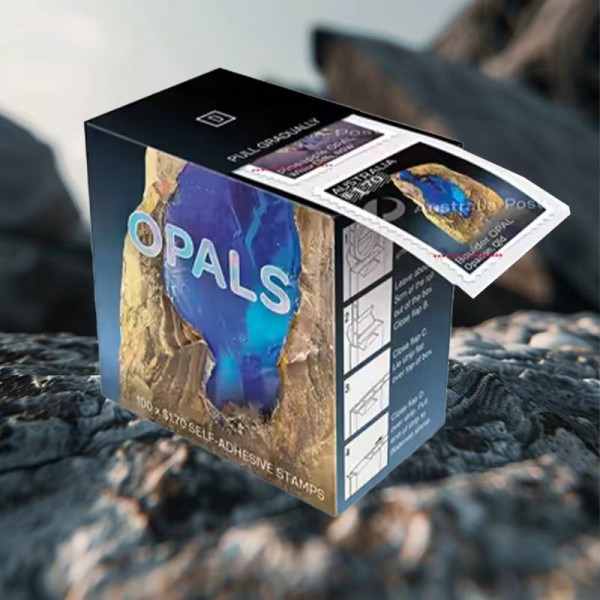 邮票厂家 - 澳大利亚2025宝石主题多款精美元素邮票