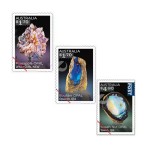 邮票厂家 - 澳大利亚2025宝石主题多款精美元素邮票