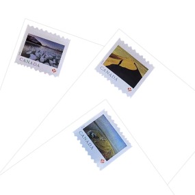 Canada Stamps Manufacturer - 5-image Stamp Set of 100 Suitable Business Weddings Celebrations