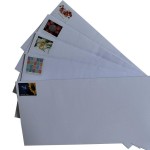 邮戳信封厂家 - 多款式动物风景爱情水果蔬菜100枚