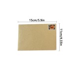 邮戳信封厂家 - 郁金香花卉心形水果冬景爱情蔬菜100枚