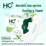 卫生巾厂家 - 4片1包24包338mm尺码夜用氧茶