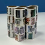 邮票贴纸厂家 - 加拿大2024花卉郁金香雏菊设计永久邮票