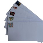 邮戳信封厂家 - 多款式动物风景爱情水果蔬菜100枚