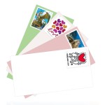 邮票贴纸厂家 - 高评级高品质印刷美国国旗全球商务信封