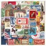 邮票厂家 - 定制批发海外永久版复古邮票贴纸