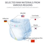 婴儿纸尿裤厂家 - 透气表层多尺码批发全码