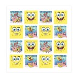 邮票贴纸厂家 - 防水国旗永久100张卷办公用